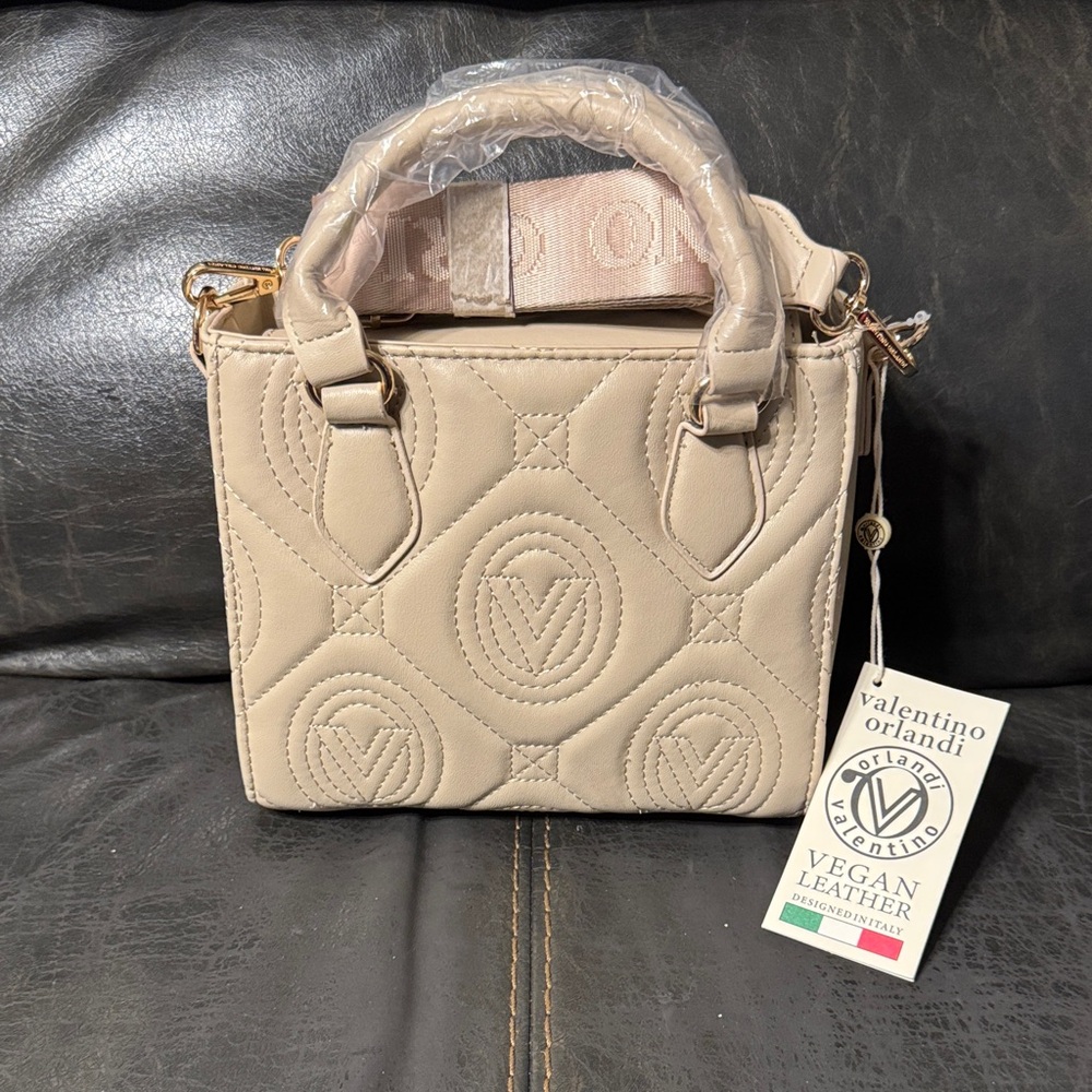 Valentino Orlandi Cream Mini Bag